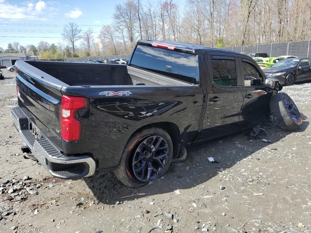 2022 CHEVROLET SILVERADO LTD K1500 LT VIN:1GCPYDEK7NZ222059