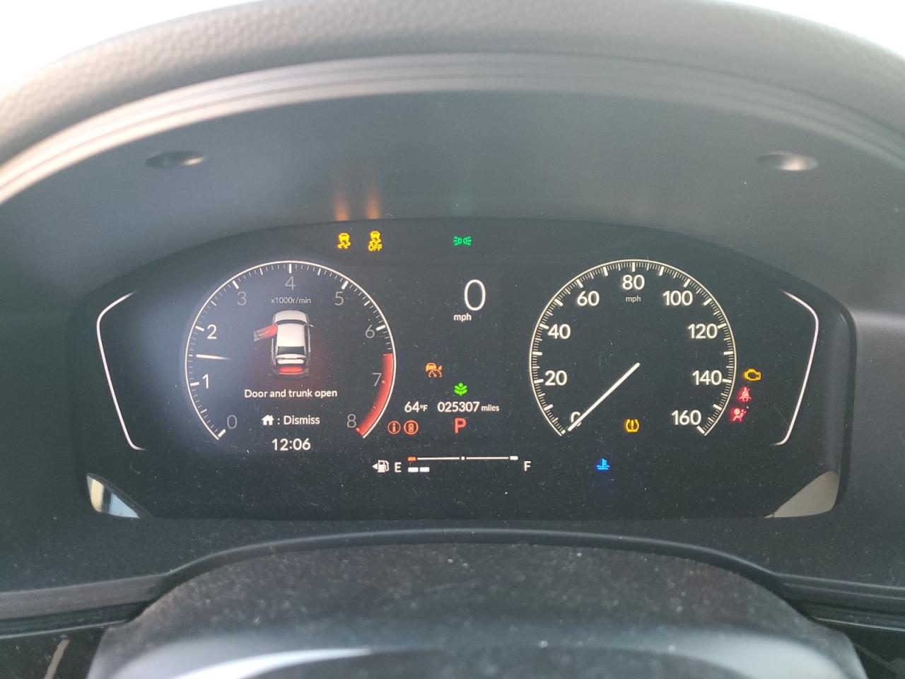 2022 HONDA CIVIC EX VIN:2HGFE1F7XNH320274