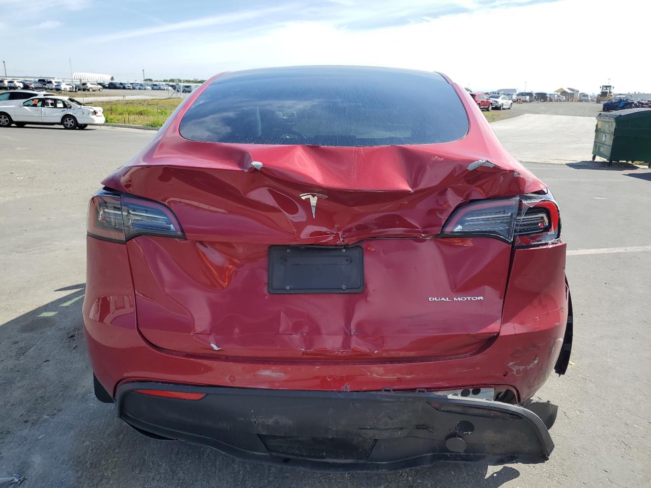 2022 TESLA MODEL Y  VIN:7SAYGDEE3NF401984