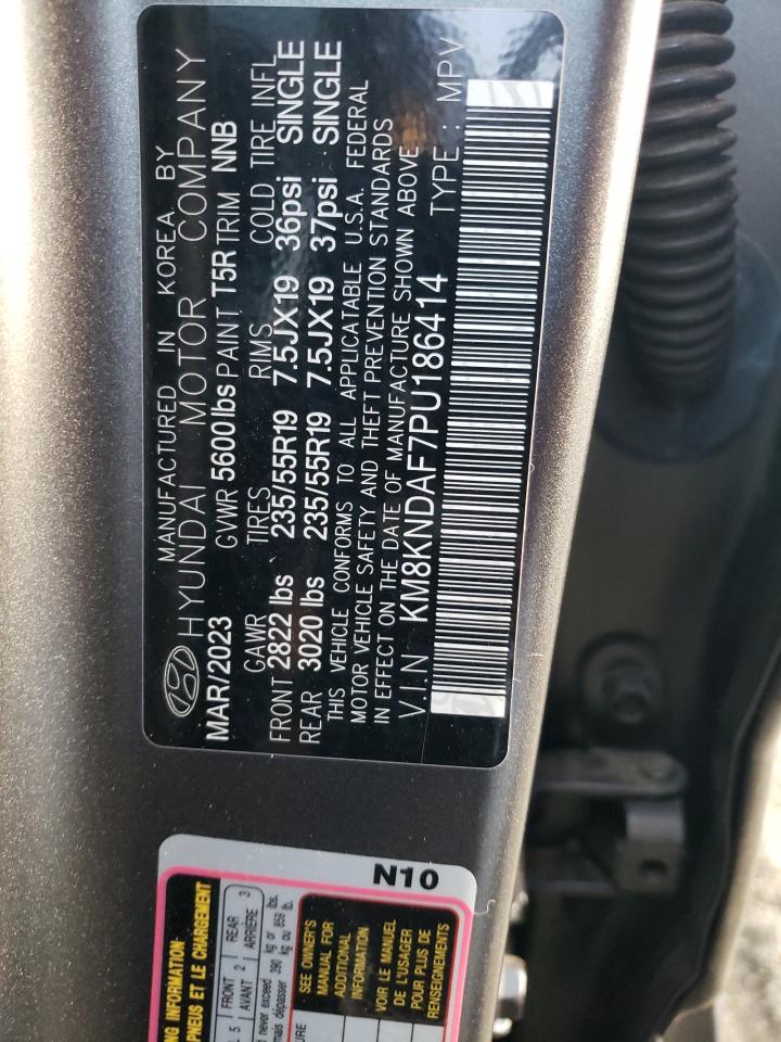 2023 HYUNDAI IONIQ 5 SEL VIN:KM8KNDAF7PU186414