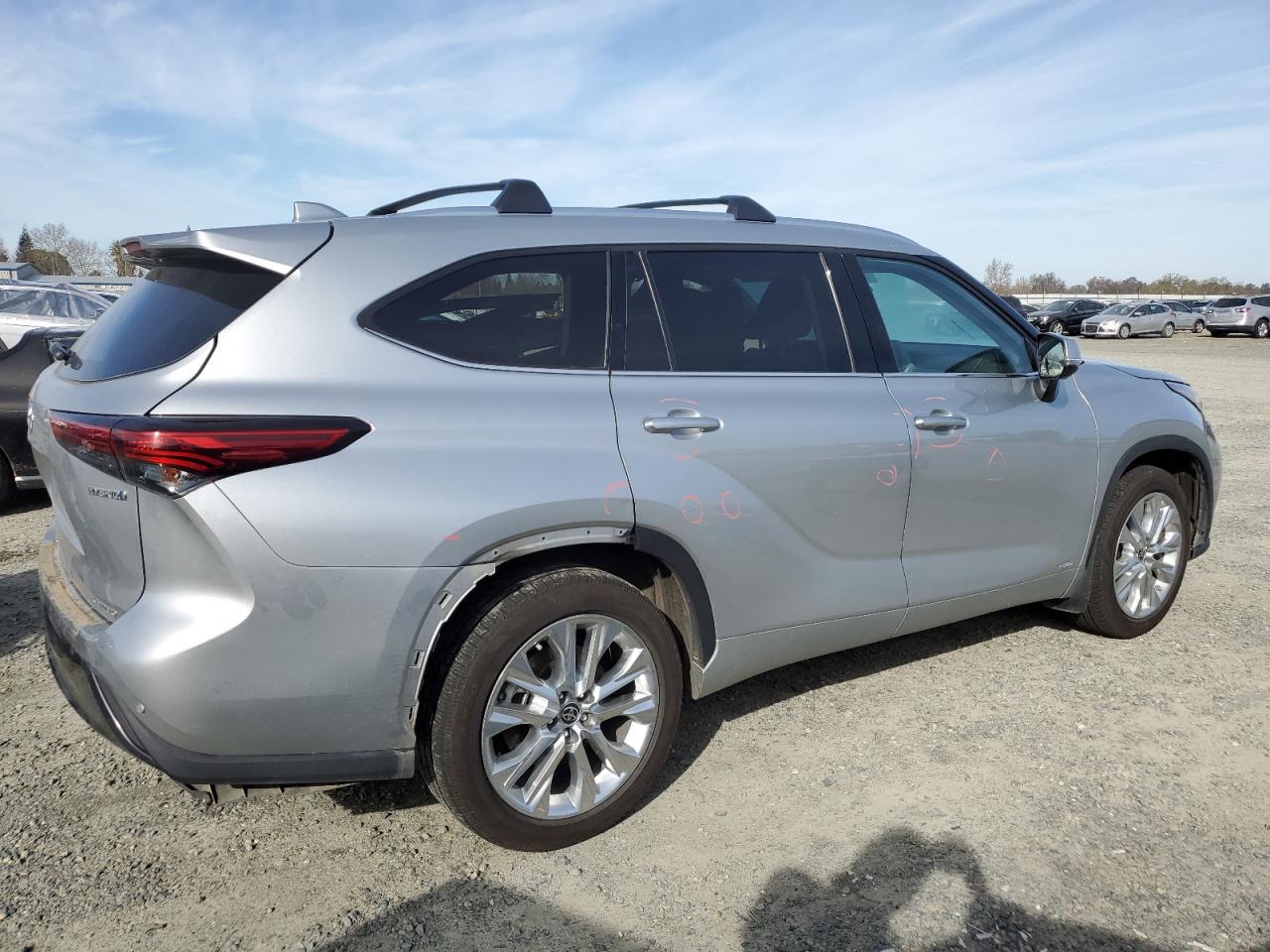 2022 TOYOTA HIGHLANDER HYBRID LIMITED VIN:5TDXBRCH8NS543728