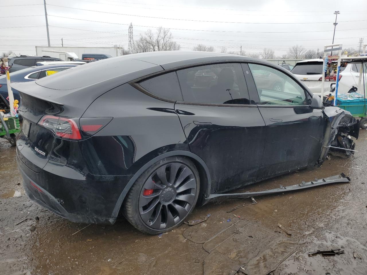 2022 TESLA MODEL Y  VIN:7SAYGDEFXNF452388