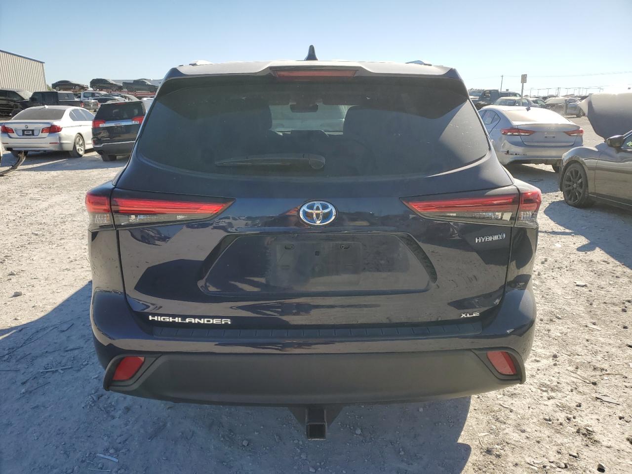 2022 TOYOTA HIGHLANDER HYBRID XLE VIN:5TDGARAH6NS514993