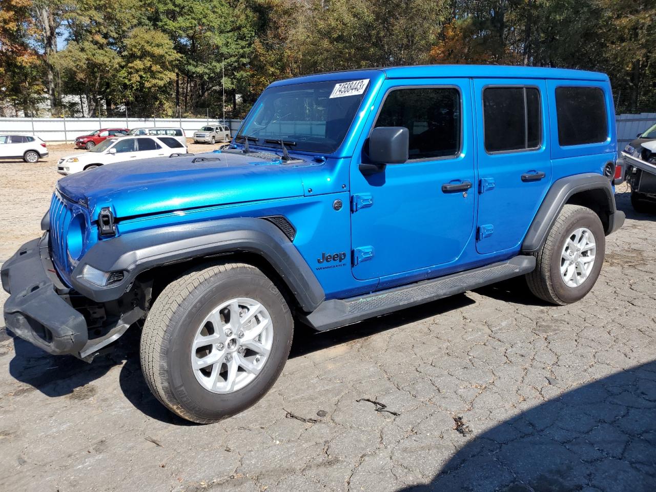 2023 JEEP WRANGLER SPORT VIN:1C4HJXDG2PW666929