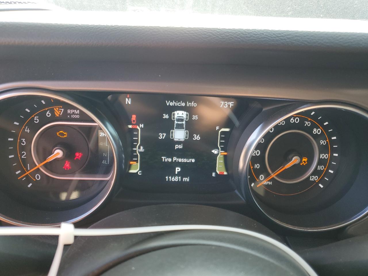 2023 JEEP GLADIATOR SPORT VIN:1C6HJTAG5PL574414