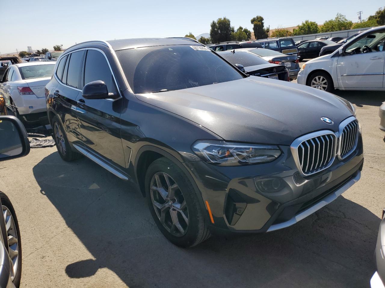 2022 BMW X3 SDRIVE30I VIN:5UX43DP09N9M44520