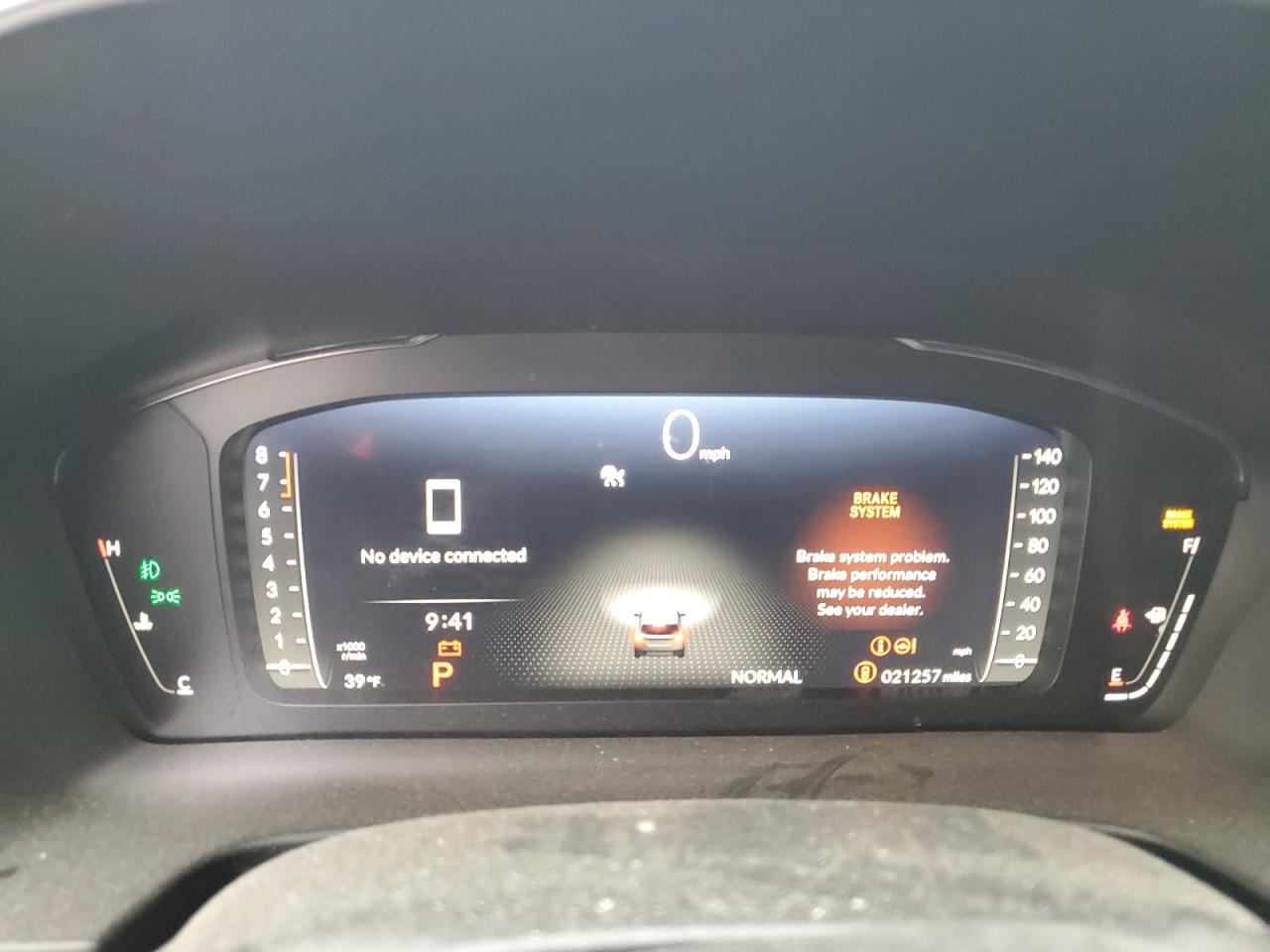 2023 HONDA PILOT ELITE VIN:5FNYG1H83PB041216