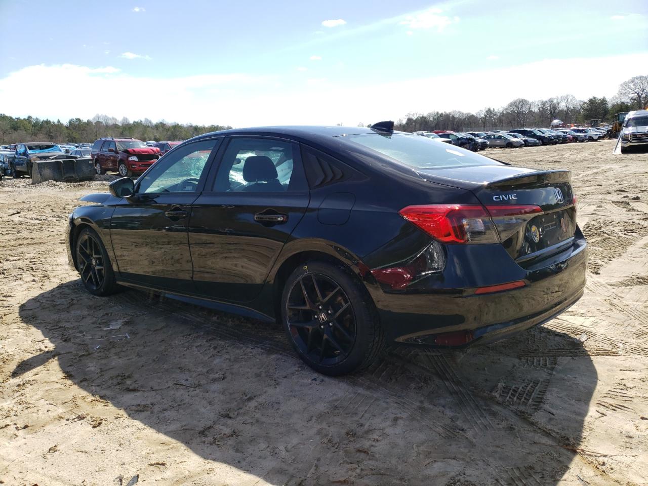 2022 HONDA CIVIC SPORT VIN:2HGFE2F56NH566503