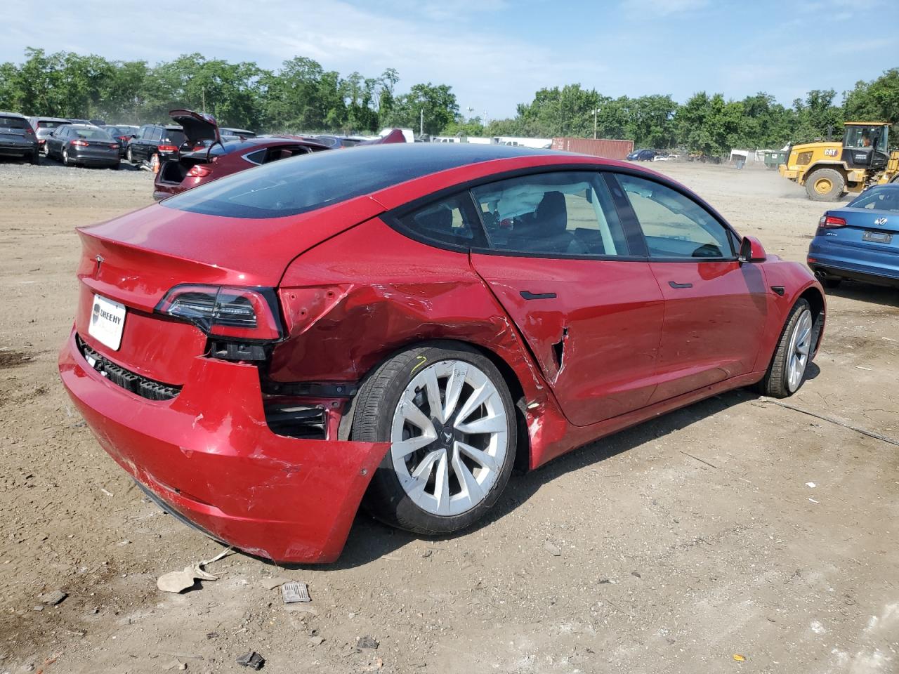 2022 TESLA MODEL 3  VIN:5YJ3E1EA8NF189527