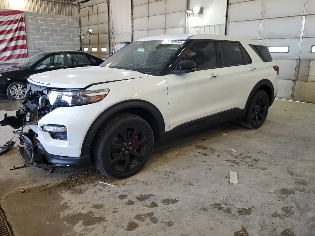 2022 FORD EXPLORER ST VIN:1FM5K8GC7NGB49370