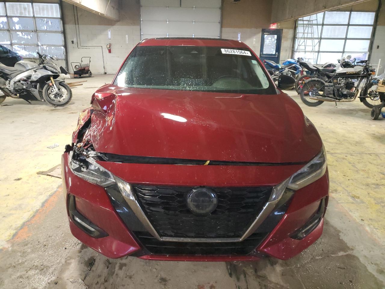 2022 NISSAN SENTRA SR VIN:3N1AB8DVXNY257752