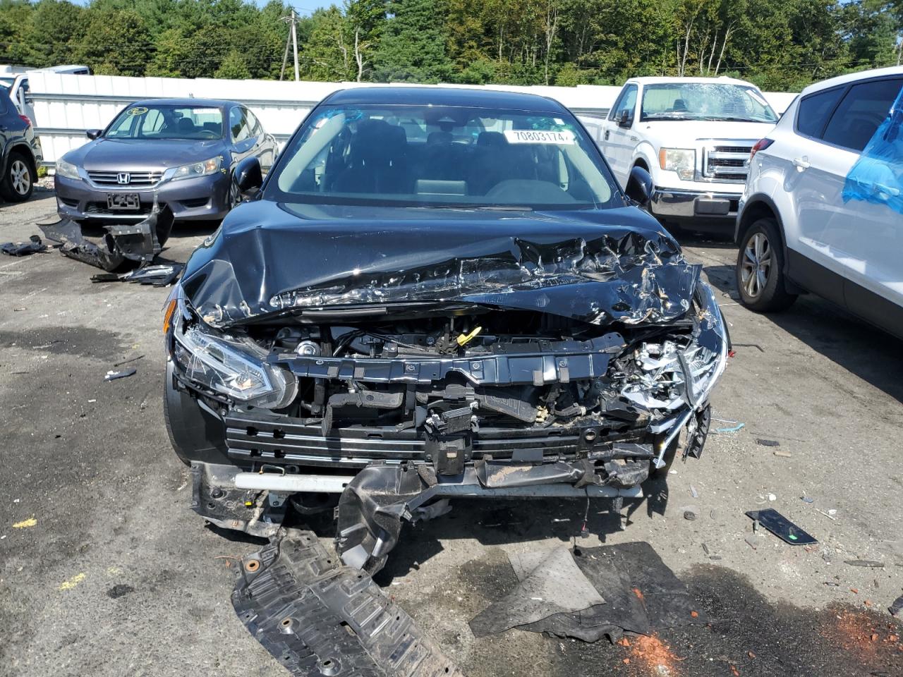 2022 NISSAN SENTRA SR VIN:3N1AB8DV9NY303894