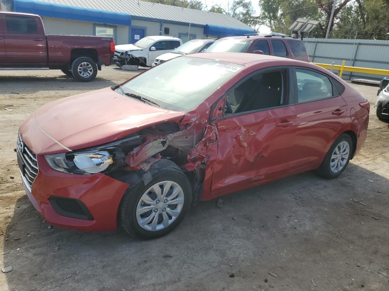 2022 HYUNDAI ACCENT SE VIN:3KPC24A65NE159144