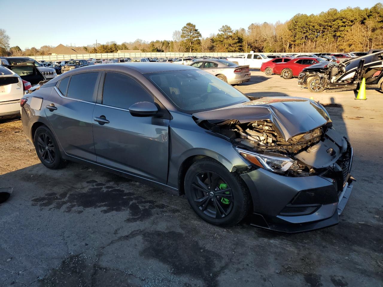 2022 NISSAN SENTRA SV VIN:3N1AB8CV5NY319947