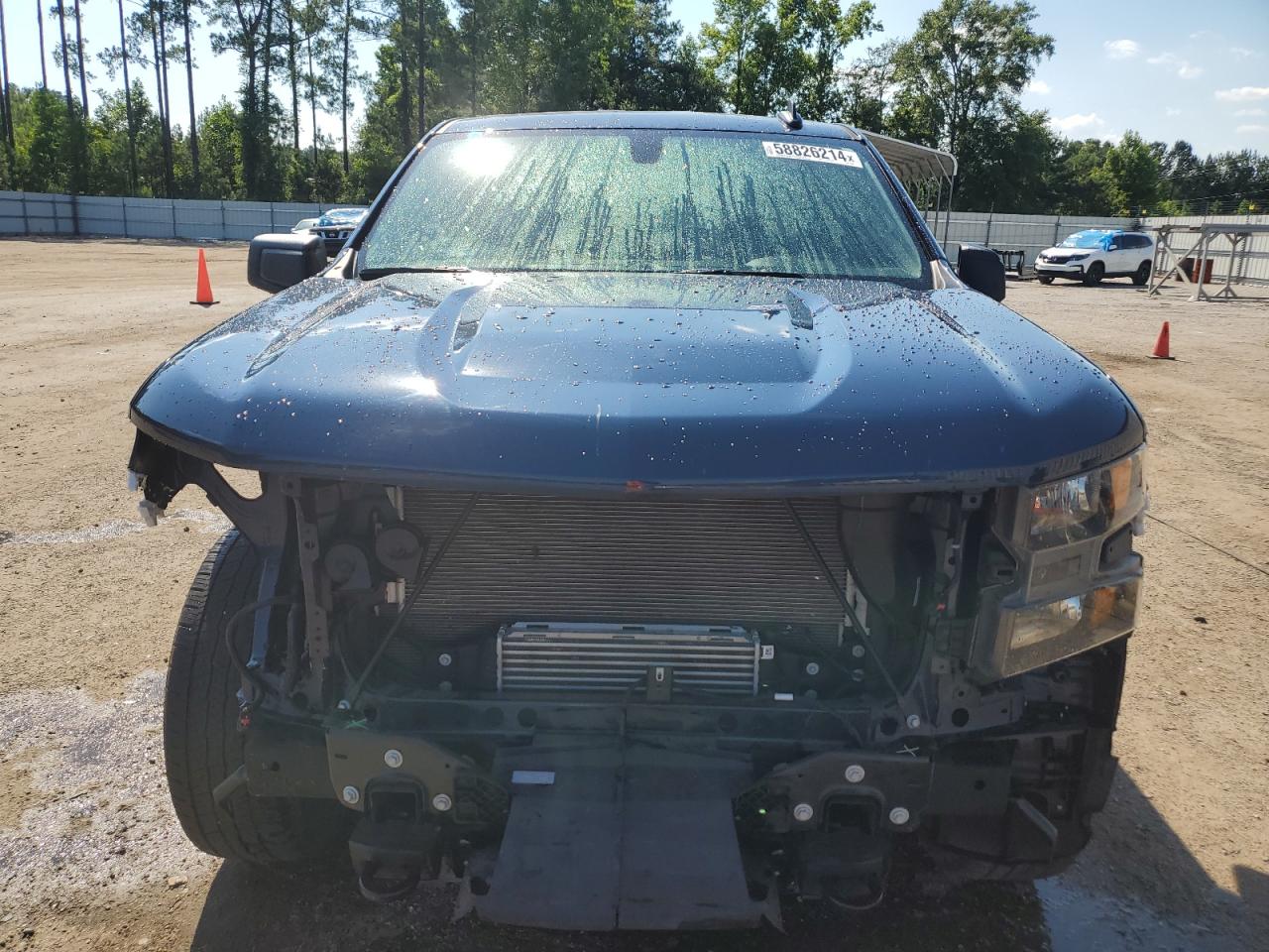 2022 CHEVROLET SILVERADO LTD C1500 CUSTOM VIN:1GCRWBEK4NZ203004