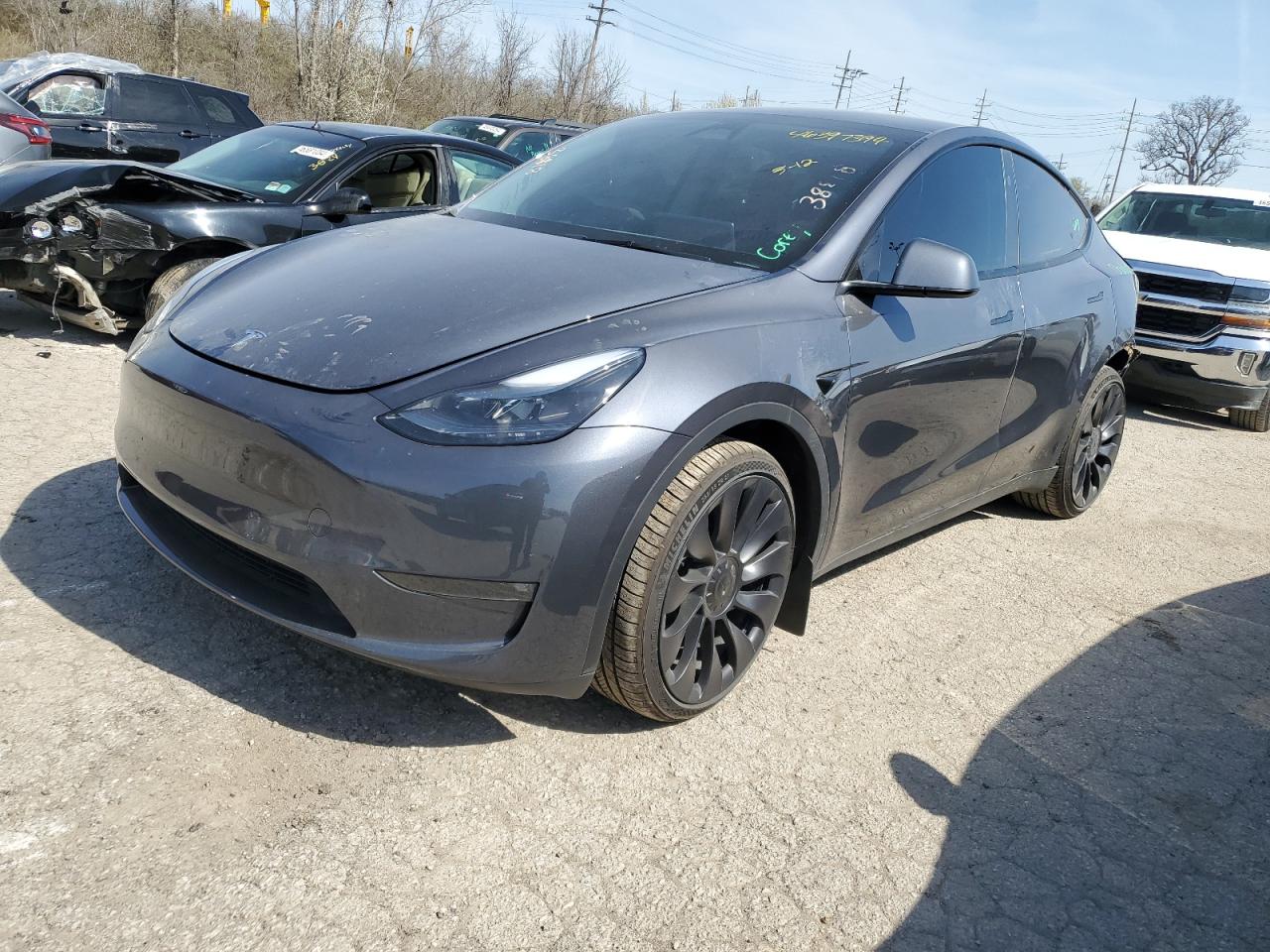 2023 TESLA MODEL Y  VIN:7SAYGDEF7PF938448