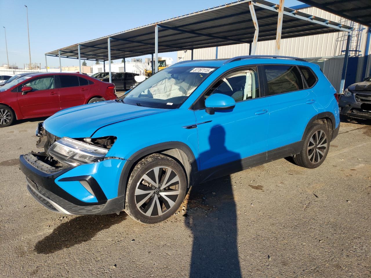 2022 VOLKSWAGEN TAOS SE IQ DRIVE VIN:3VVLX7B23NM053457