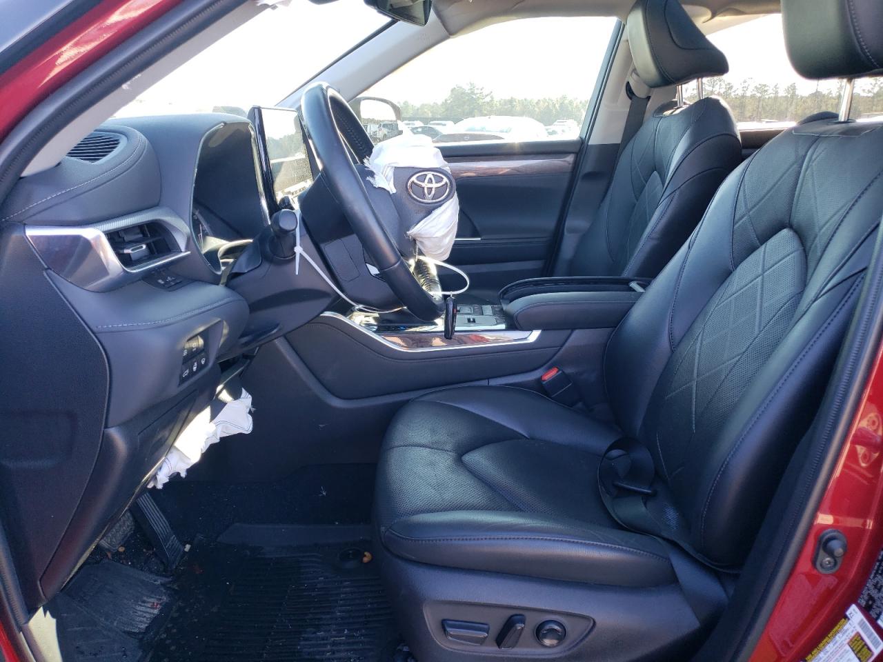 2022 TOYOTA HIGHLANDER PLATINUM VIN:5TDFZRAH5NS123662