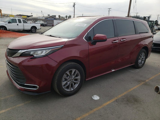 2022 TOYOTA SIENNA XLE VIN:5TDYRKEC6NS085325