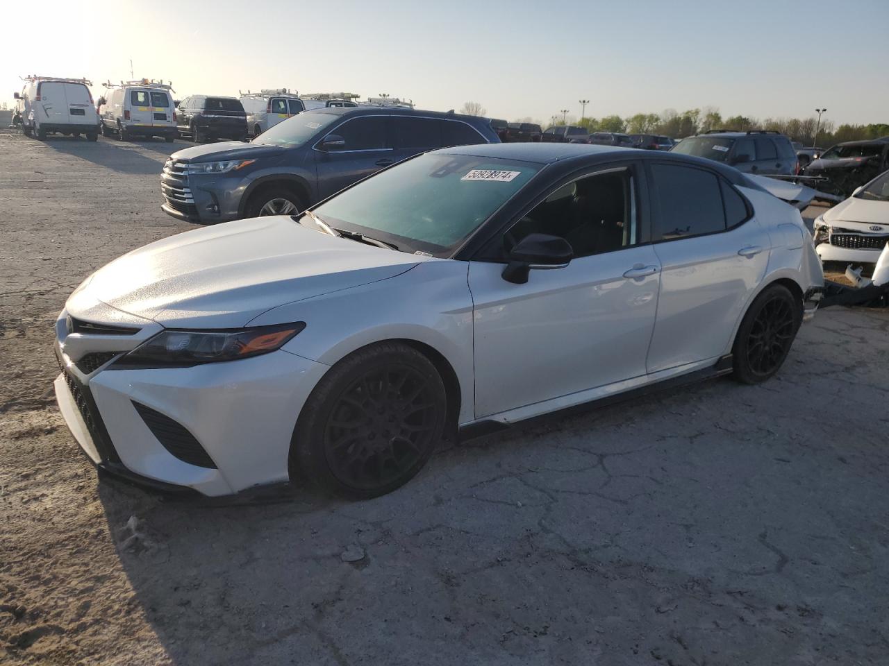 2022 TOYOTA CAMRY TRD VIN:4T1KZ1AK4NU065580