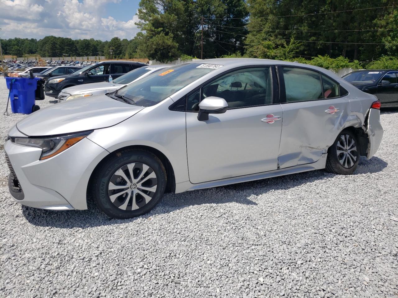 2022 TOYOTA COROLLA LE VIN:JTDEAMDE1NJ055090