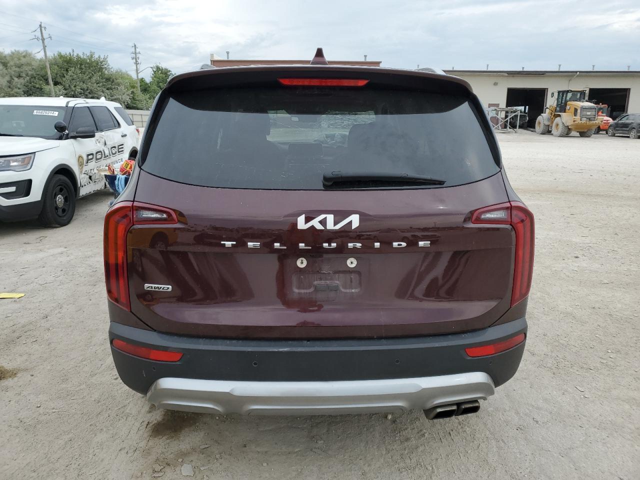 2022 KIA TELLURIDE S VIN:5XYP6DHC3NG238672