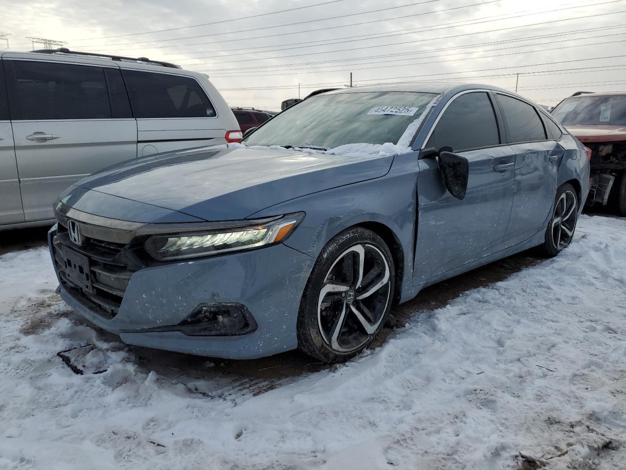 2022 HONDA ACCORD SPORT VIN:1HGCV1F33NA122053