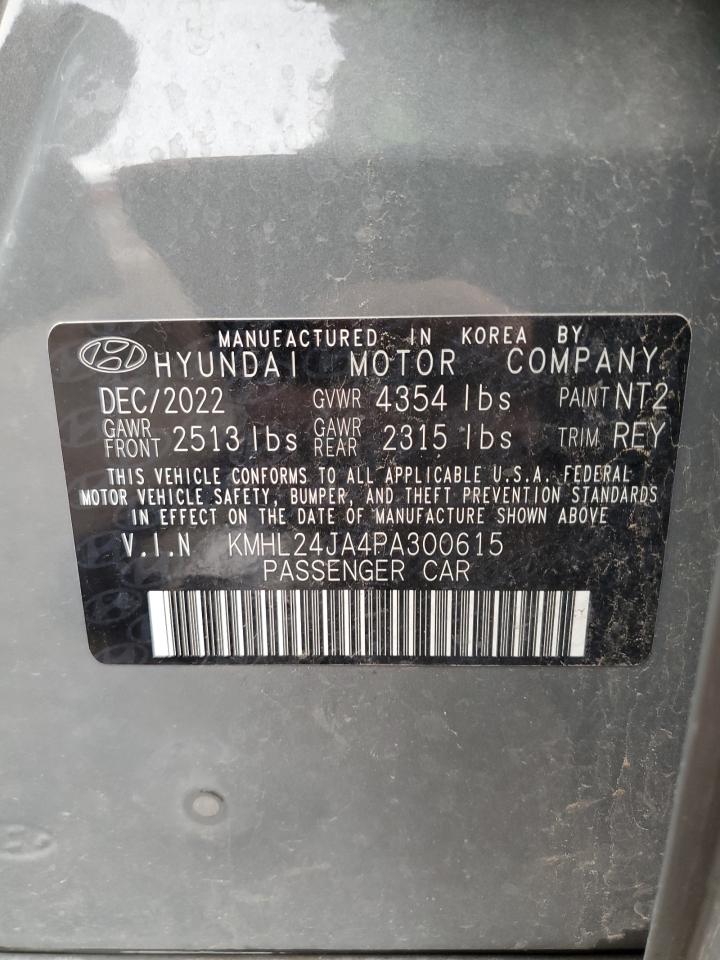 2023 HYUNDAI SONATA SE VIN:KMHL24JA4PA300615