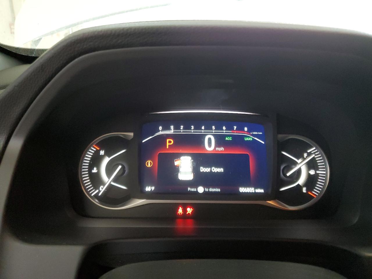2023 HONDA PASSPORT EXL VIN:5FNYF8H57PB013307