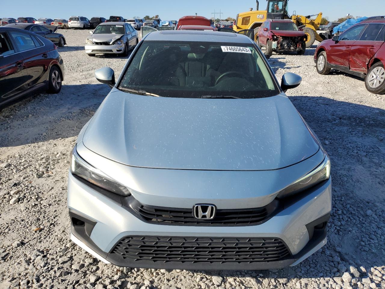 2022 HONDA CIVIC EX VIN:2HGFE1F76NH314052