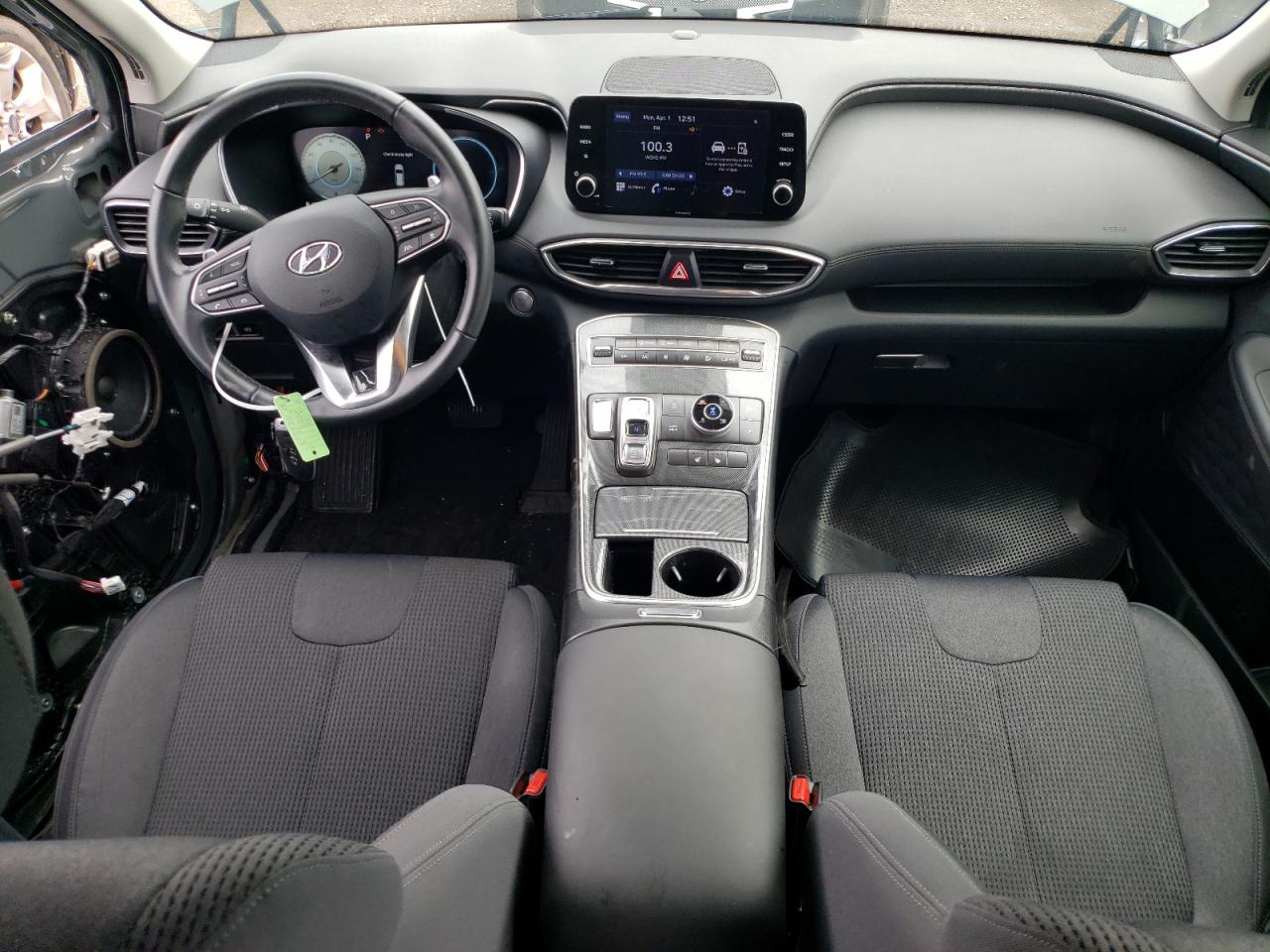 2022 HYUNDAI SANTA FE SEL VIN:5NMS6DAJ7NH394299