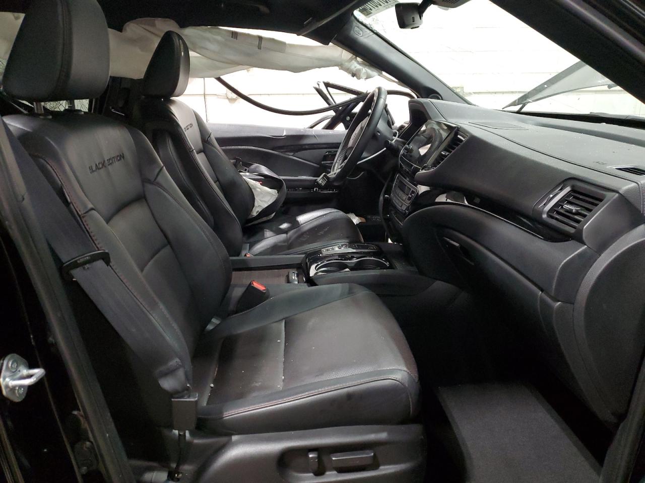 2022 HONDA PILOT BLACK VIN:5FNYF6H71NB041994