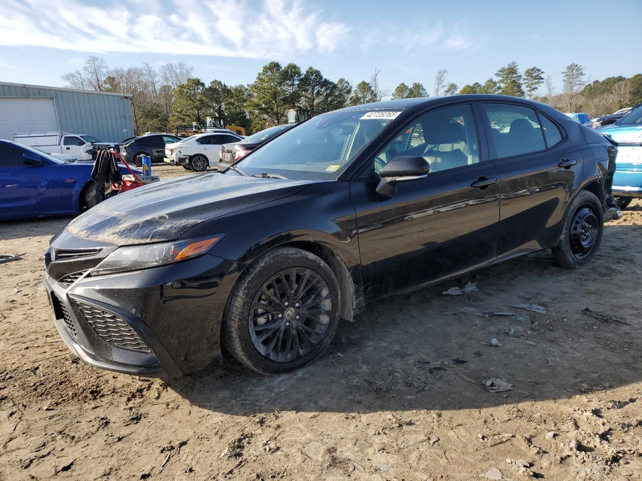 2022 TOYOTA CAMRY NIGHT SHADE VIN:4T1G31AK9NU044778