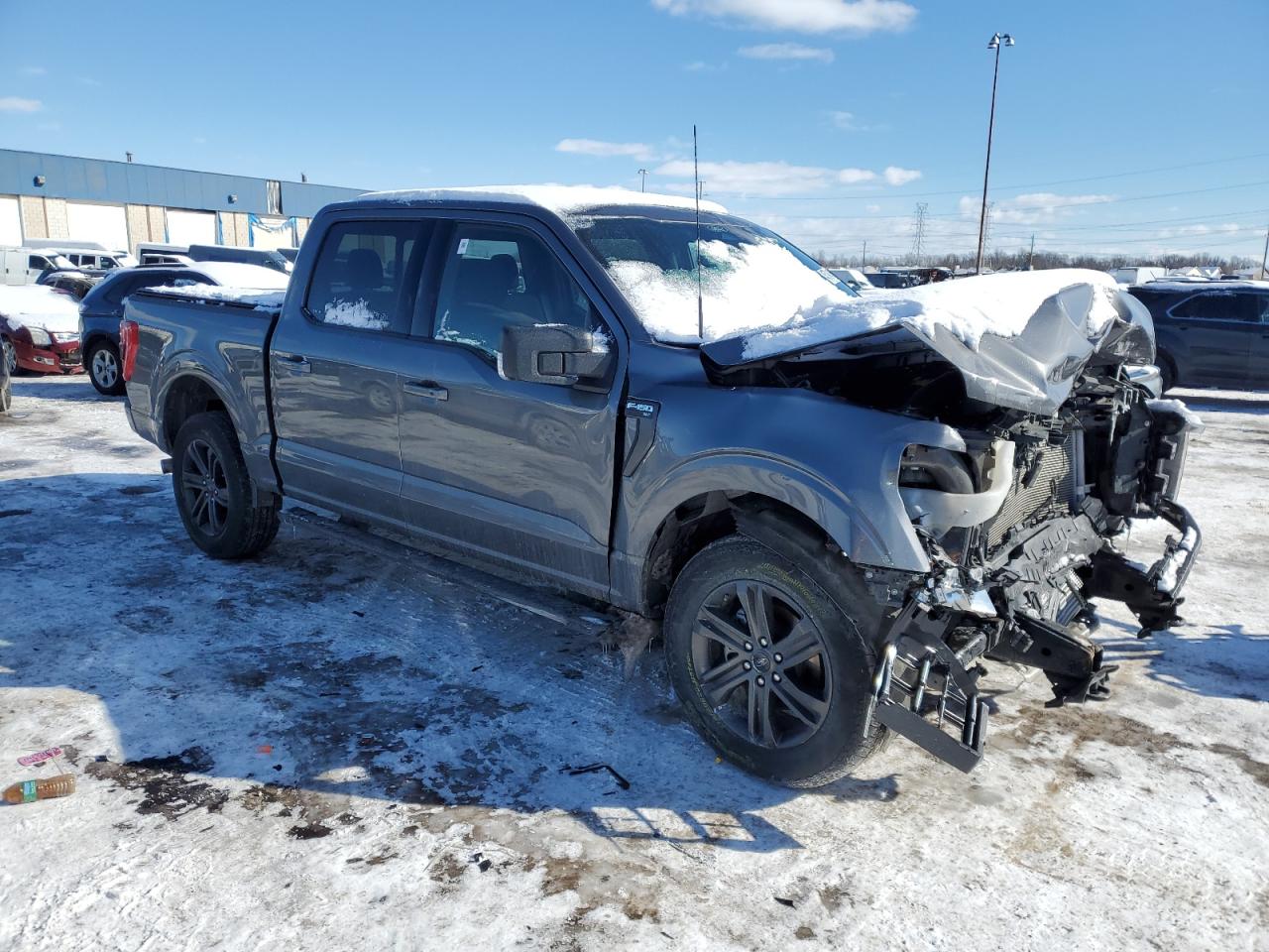 2022 FORD F150 SUPERCREW VIN:1FTFW1E86NFC39845