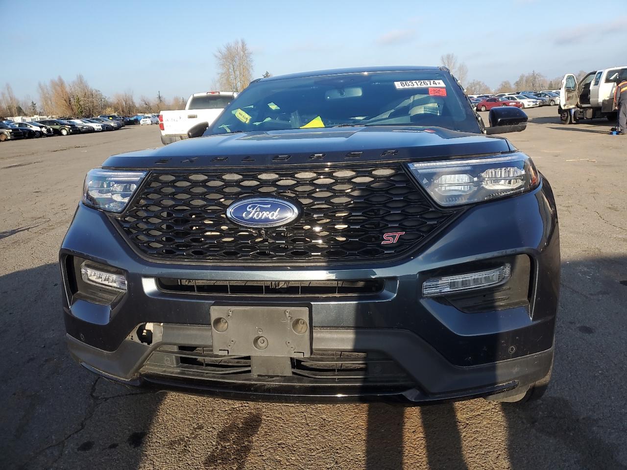 2022 FORD EXPLORER ST VIN:1FM5K8GC1NGC29070