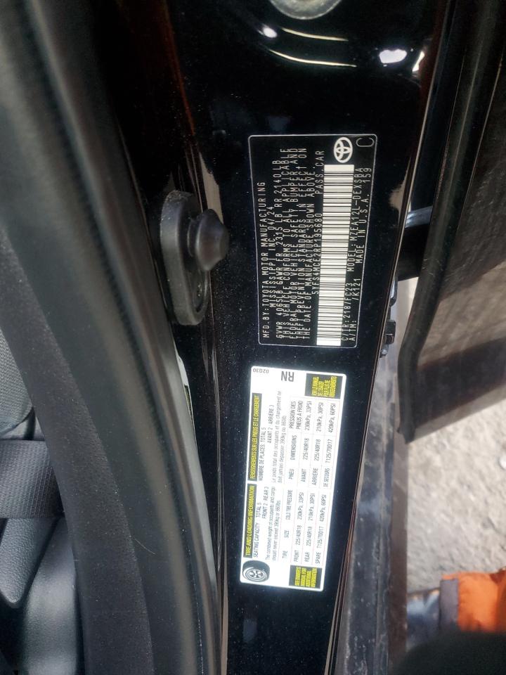 2024 TOYOTA COROLLA SE VIN:5YFS4MCE2RP195680