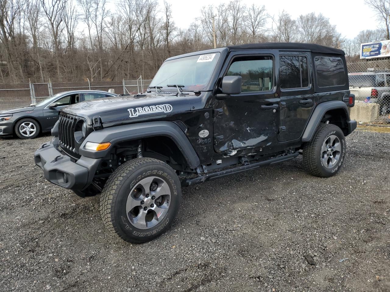 2023 JEEP WRANGLER SPORT VIN:1C4HJXDM1PW577617