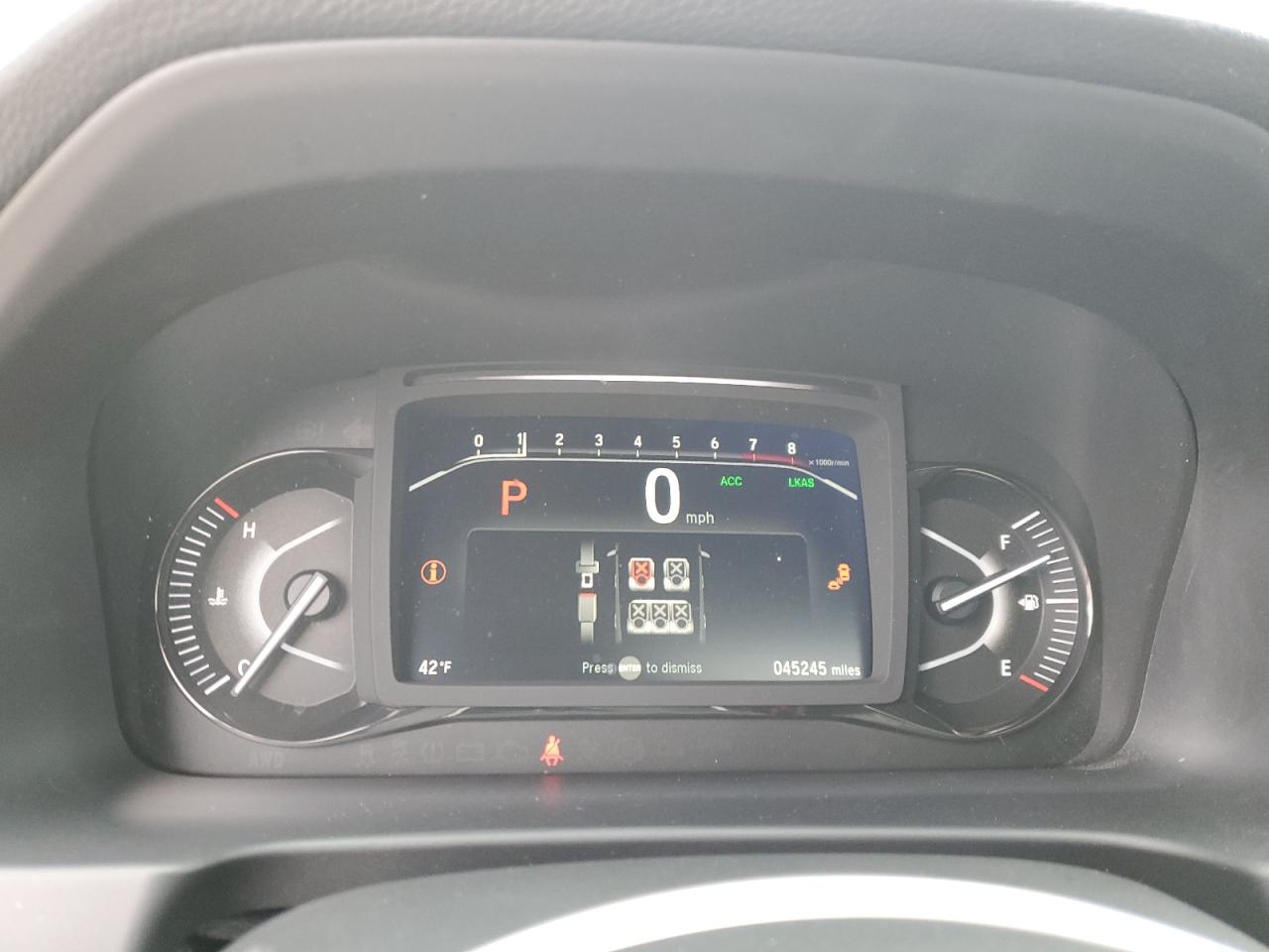 2022 HONDA PASSPORT TRAIL SPORT VIN:5FNYF8H62NB017724