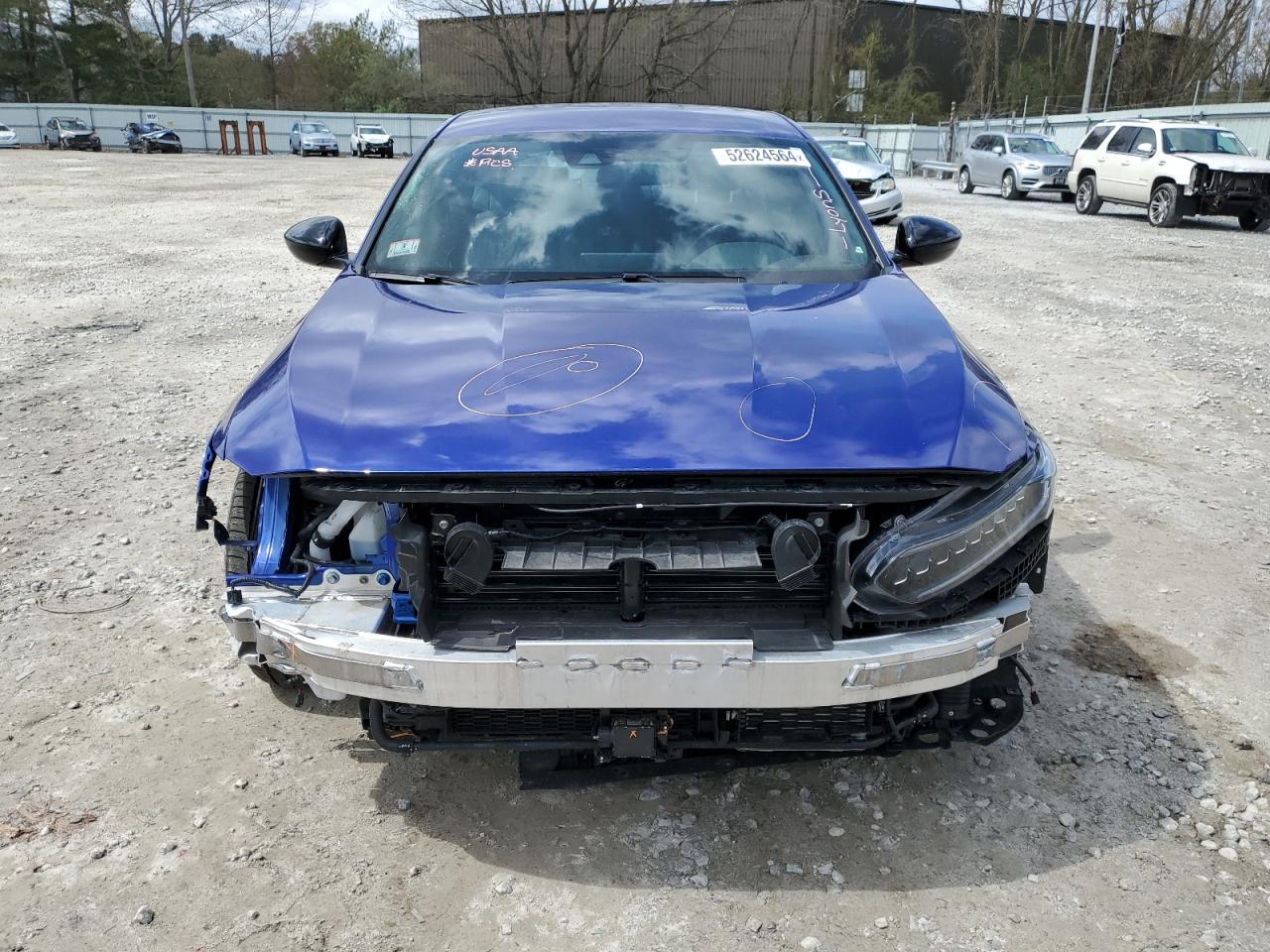 2022 HONDA ACCORD HYBRID SPORT VIN:1HGCV3F27NA014375
