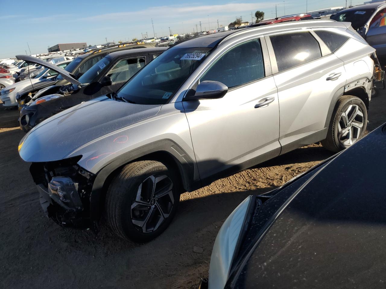 2022 HYUNDAI TUCSON SEL VIN:5NMJFCAE4NH006292