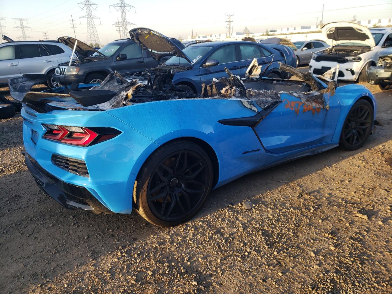 2024 CHEVROLET CORVETTE Z06 3LZ VIN:1G1YF2D39R5608710