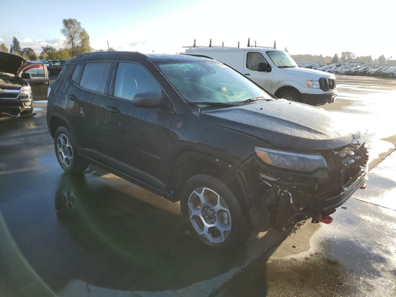 2022 JEEP COMPASS TRAILHAWK VIN:3C4NJDDB7NT175197