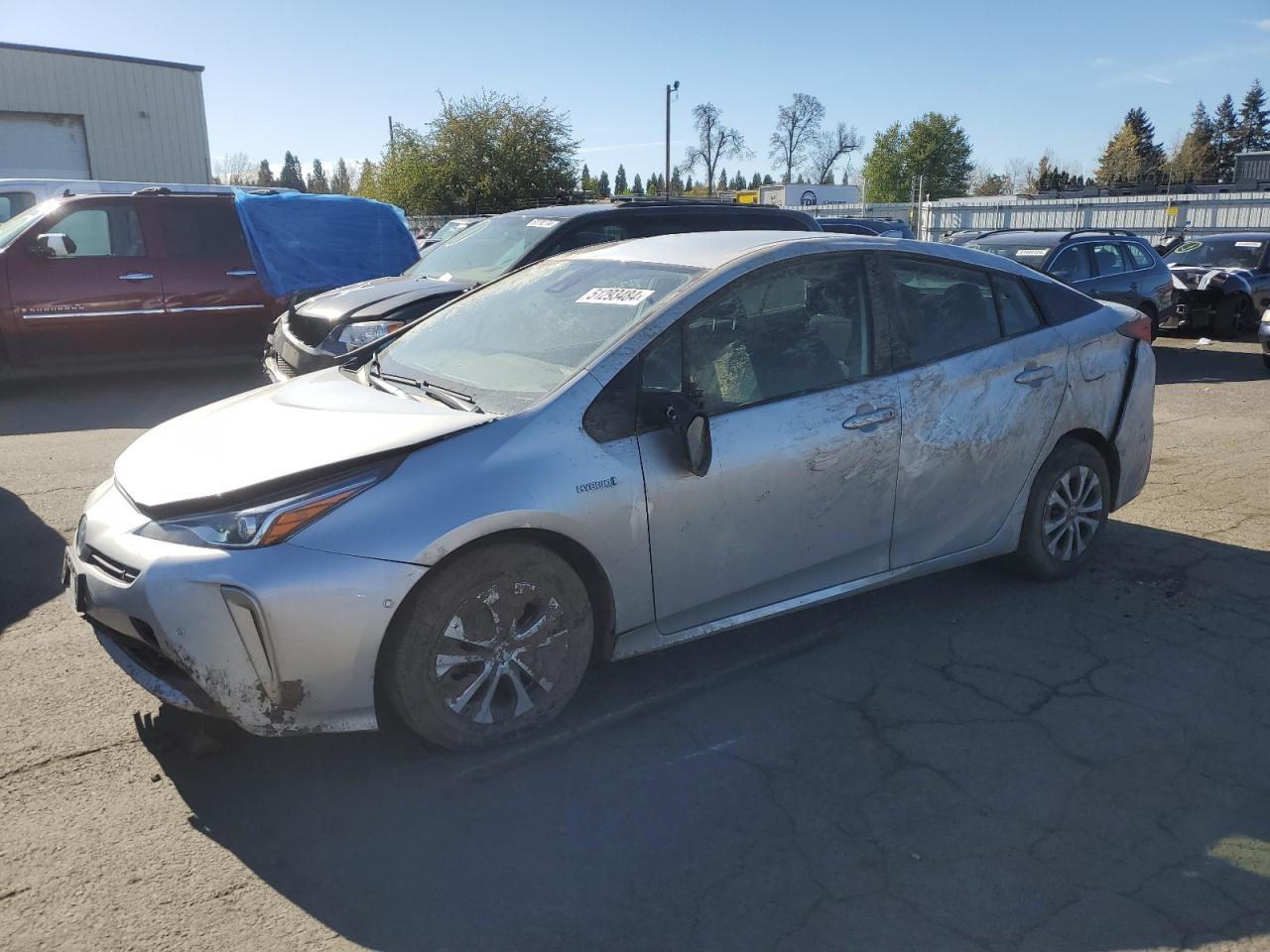 2022 TOYOTA PRIUS LE VIN:JTDL9MFUXN3039057