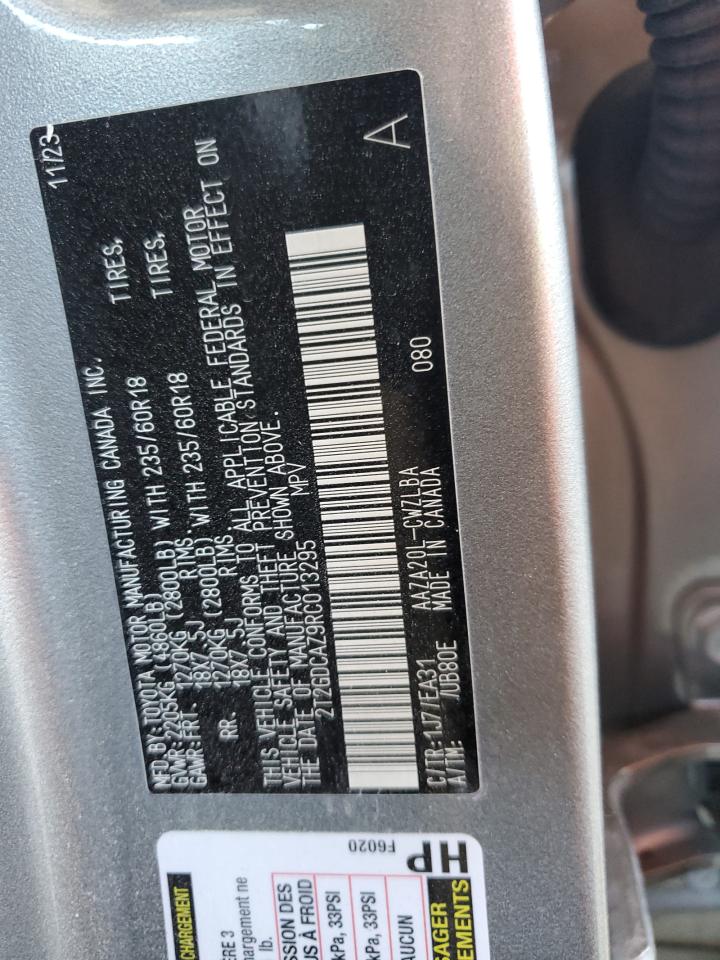 2024 LEXUS NX 250 PREMIUM VIN:JS2RC61H965350850
