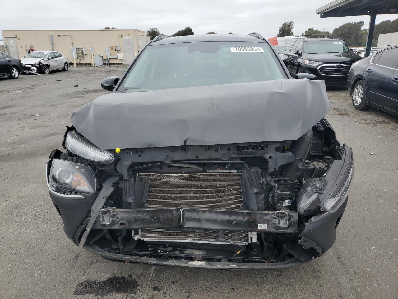 2022 HYUNDAI KONA SEL VIN:KM8K32AB7NU870805