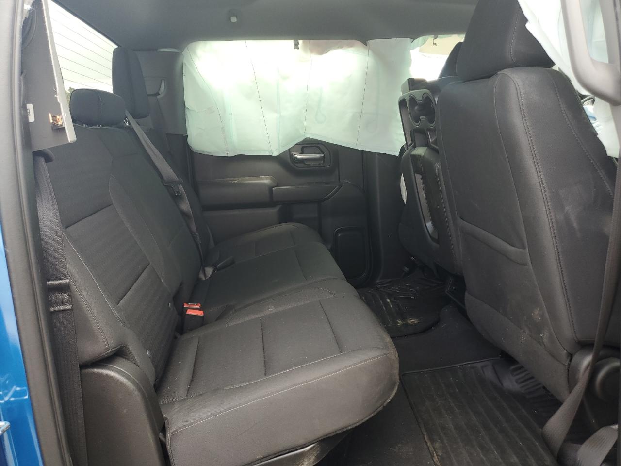 2022 CHEVROLET SILVERADO K1500 CUSTOM VIN:1GCPDBEK9NZ550504