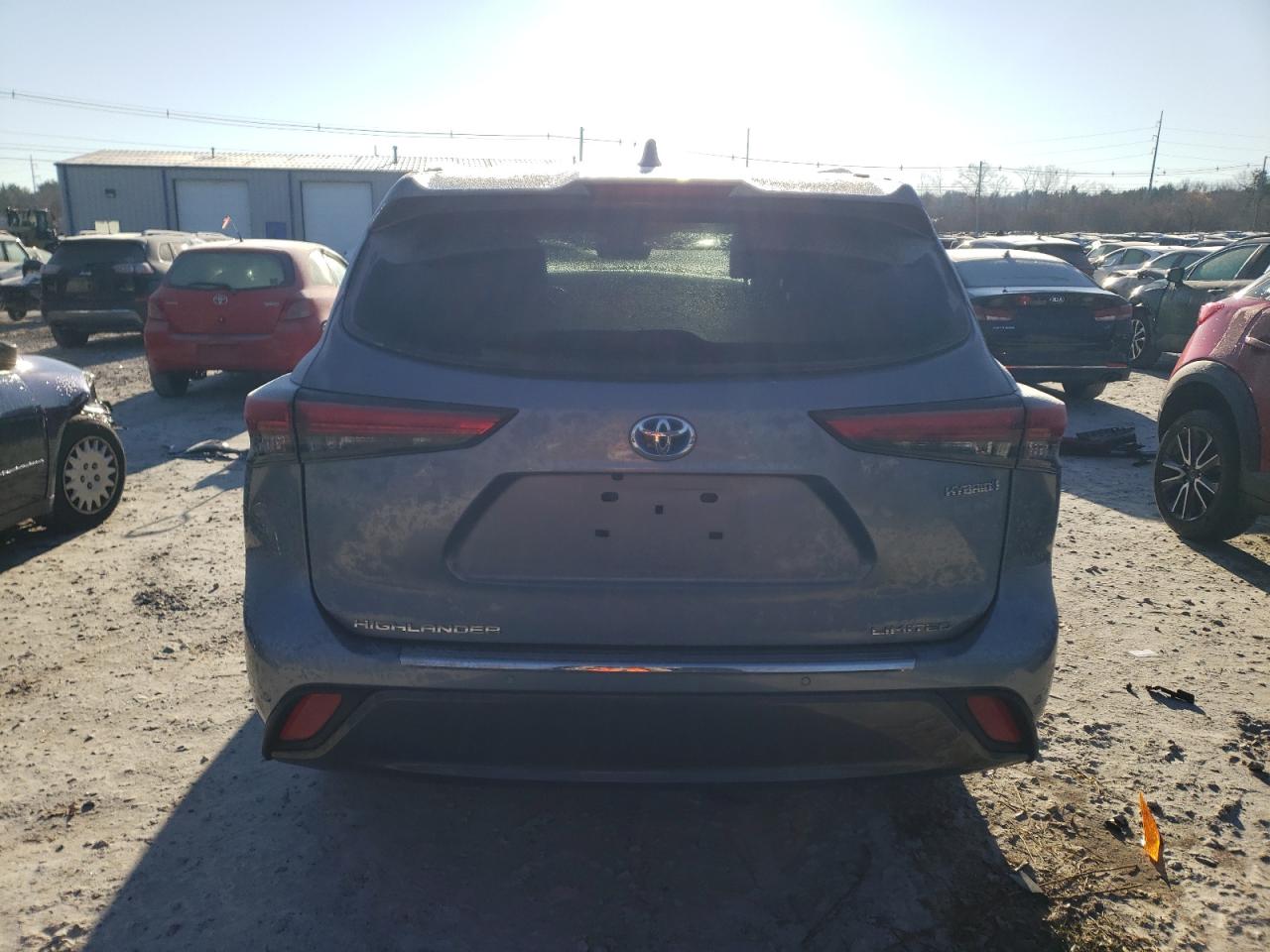 2022 TOYOTA HIGHLANDER HYBRID LIMITED VIN:5TDXBRCH0NS076837