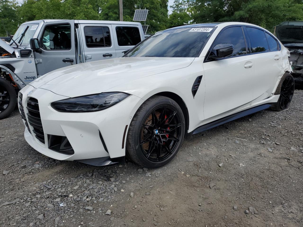 2022 BMW M3  VIN:WBS53AY00NFL62687