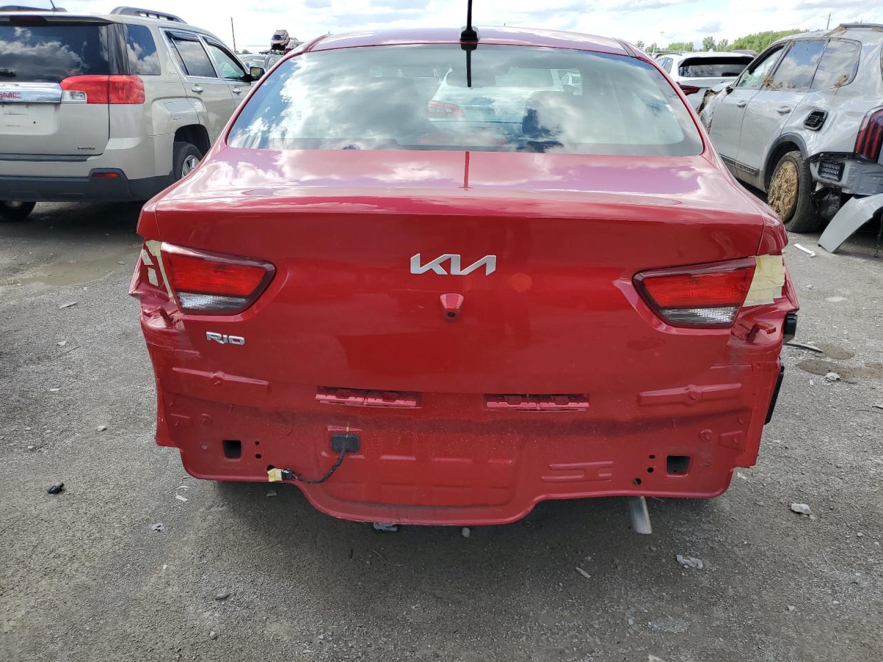 2022 KIA RIO LX VIN:3KPA24AD8NE490466