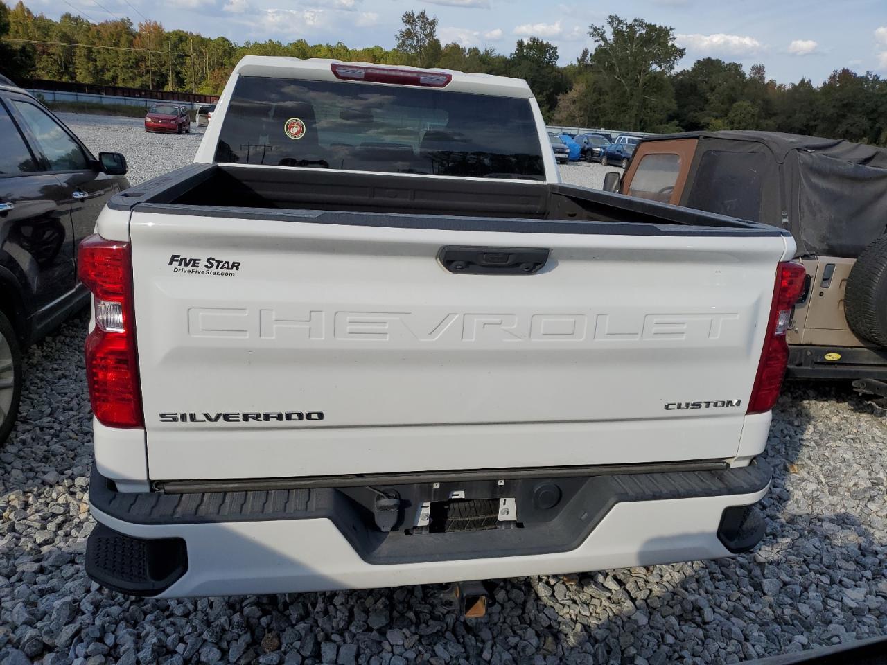 2022 CHEVROLET SILVERADO K1500 CUSTOM VIN:1GCPDBEK3NZ526747